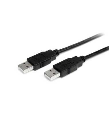 StarTech.com 1m USB 2.0 A auf A Kabel - Stecker Stecker - Schwarz