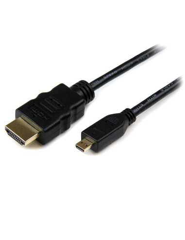 StarTech.com 1 m High Speed HDMI-Kabel mit Ethernet - HDMI auf HDMI Micro - Stecker Stecker