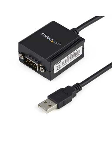 StarTech.com USB auf Seriell Adapter - 1 Anschluss - Stromversorgung über USB - FTDI USB UART Chip - DB9 (9-polig) - USB auf