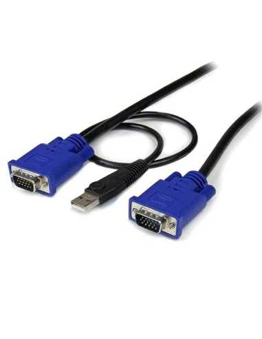 StarTech.com 3m 2-in-1 PS 2 USB KVM Kabel