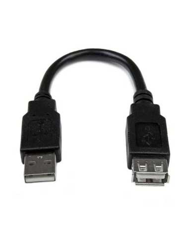 StarTech.com 15cm USB 2.0 Verlängerung - USB-A Verlängerungskabel - St Bu