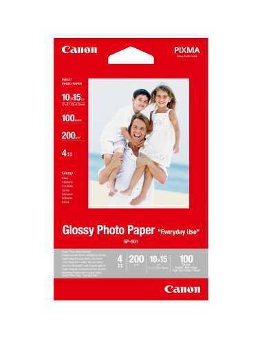 Canon GP-501 glänzendes Fotopapier 10x15 cm - 100 Blatt