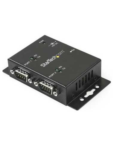 StarTech.com 2 Port USB auf Seriell RS232 Adapter - USB   DB9 Hub Wandmontagefähig