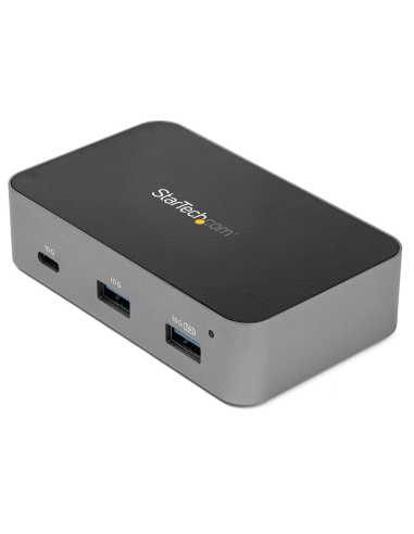 StarTech.com 3-Port USB-C-Hub mit LAN-Anschluss - USB 3.2 Gen 2 (10 Gbit s) - 2x USB-A und 1x USB-C - powered