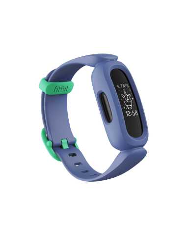 Fitbit Ace 3 PMOLED Aktivitäts-Trackerarmband Blau, Grün