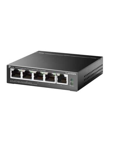TP-Link TL-SG105MPE Netzwerk-Switch L2 Gigabit Ethernet (10 100 1000) Power over Ethernet (PoE) Schwarz