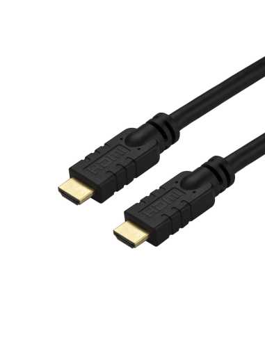 StarTech.com 10 m HDMI 2.0-Kabel - 4K 60 Hz Active HDMI-Kabel - CL2 für In-Wall-Installation - Langlebiges