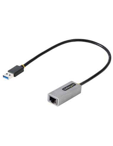 StarTech.com USB 3.0 Gigabit Ethernet Adapter, USB 3.0 zu 10 100 1000 Netzwerkadapter für Laptops, 30cm angeschlossenes Kabel,