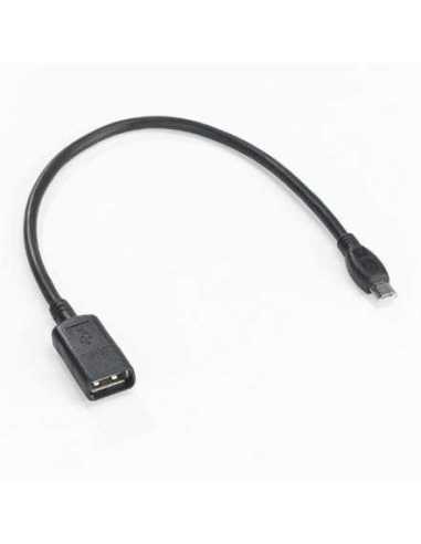 Zebra Mini USB USB F cable USB Mini-USB A USB A Negro