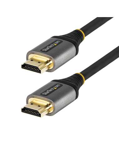 StarTech.com 1m Premium zertifiziertes HDMI 2.0 Kabel - High Speed Ultra HD 4K 60Hz HDMI Kabel mit Ethernet - HDR10, ARC - UHD
