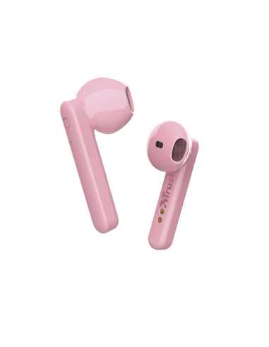 Trust Primo Kopfhörer True Wireless Stereo (TWS) im Ohr Anrufe Musik Bluetooth Pink