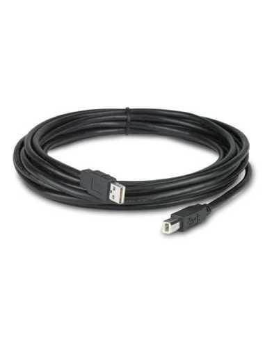APC NetBotz USB Latching Cable, LSZH, 5m cable USB 5,00 m USB A USB B Negro