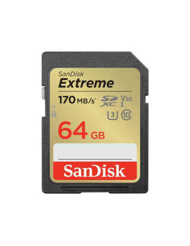 SanDisk Extreme 64 GB SDXC UHS-I Klasse 10