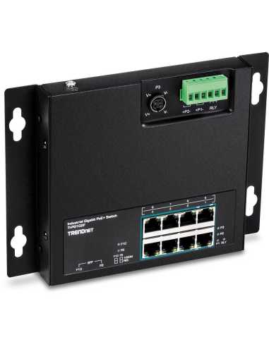 Trendnet TI-PG102F Netzwerk-Switch Gigabit Ethernet (10 100 1000) Power over Ethernet (PoE) Schwarz