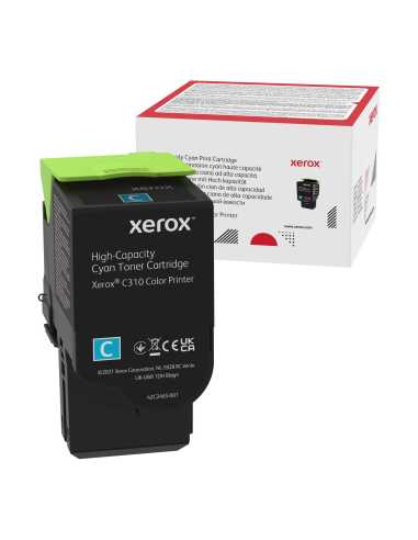 Xerox ® C310 Farbdrucker​ ​C315 Farb-Multifunktionsdrucker High capacity-Tonermodul Cyan (5500 Seiten) - 006R04365