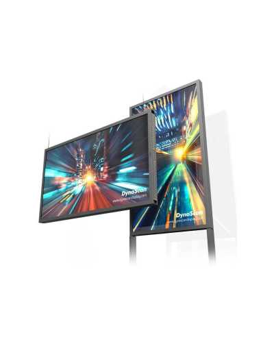 DynaScan DW551DR4 Signage-Display Doppelseitiges Totem 138,8 cm (54.6") LCD WLAN 3000 cd m² Full HD Schwarz Eingebauter
