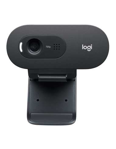 Logitech C505e Webcam 1280 x 720 Pixel USB Schwarz