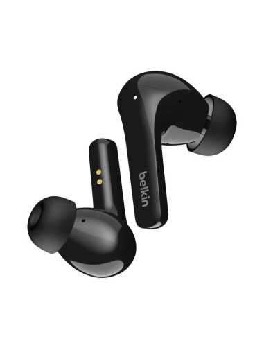 Belkin SOUNDFORM Flow Auriculares Inalámbrico Dentro de oído Llamadas Música USB Tipo C Bluetooth Negro