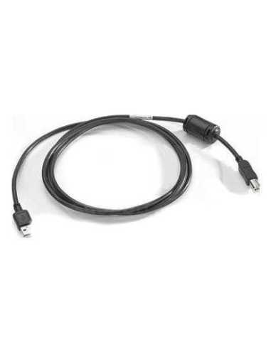 Zebra Cable Asssembly Universal USB USB Kabel 2,25 m USB A USB B Schwarz