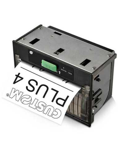 CUSTOM PLUS4 Etikettendrucker Wärmeübertragung 204 x 204 DPI 70 mm sek Kabelgebunden