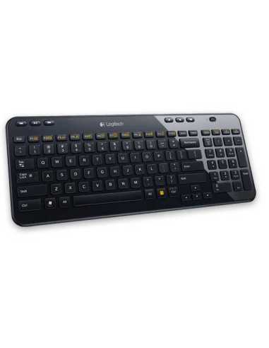 Logitech Wireless Keyboard K360 Tastatur RF Wireless QWERTZ Deutsch Schwarz