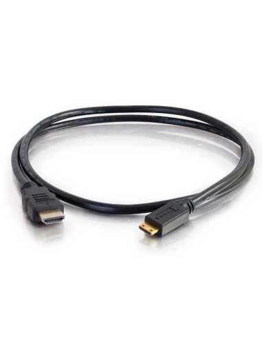 C2G 81999 HDMI-Kabel 1,5 m HDMI Typ A (Standard) HDMI Type C (Mini) Schwarz