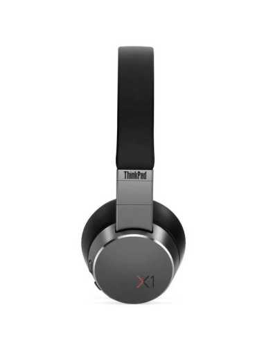 Lenovo ThinkPad X1 Kopfhörer Verkabelt & Kabellos Kopfband Anrufe Musik Bluetooth Schwarz, Grau, Silber