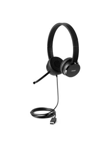 Lenovo 4XD0X88524 Kopfhörer & Headset Kabelgebunden Kopfband Büro Callcenter Schwarz