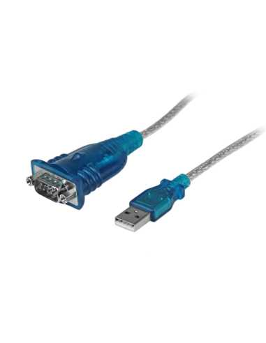 StarTech.com 1 Port USB auf Seriell RS232 Adapter - Prolific PL-2303 - USB auf DB9 Seriell Adapter Kabel - RS232 Seriell
