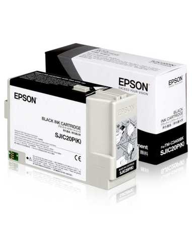 Epson SJIC20P(K) Black Tintenpatrone für TM-C3400BK