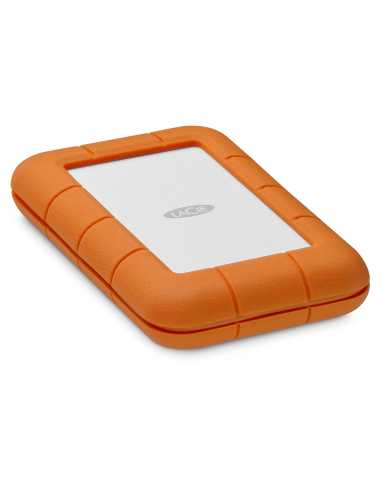LaCie Rugged Secure Externe Festplatte 2 TB Orange, Weiß