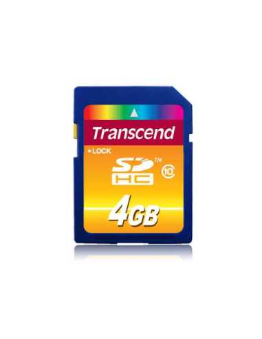 Transcend TS4GSDHC10 memoria flash 4 GB SDHC NAND Clase 10