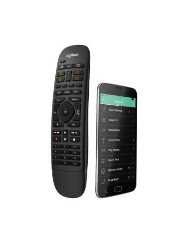 Logitech Harmony® Companion mando a distancia IR inalámbrico Wifi Audio, DVR, Consola de juegos, Sistema de cine en casa, PC,