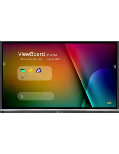 Viewsonic IFP5550-5 Interaktives Whiteboard 139,7 cm (55") 3840 x 2160 Pixel Touchscreen Schwarz HDMI
