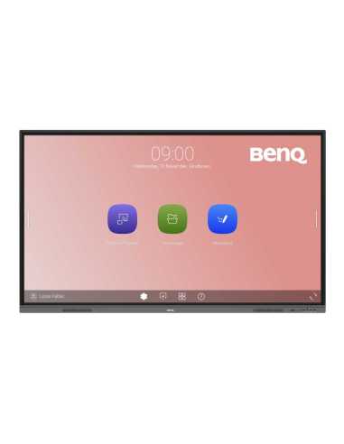 BenQ RE8603 Panel plano interactivo 2,18 m (86") LED 400 cd   m² 4K Ultra HD Negro Pantalla táctil Procesador incorporado