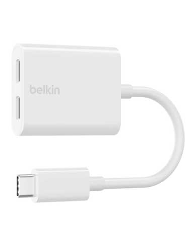 Belkin F7U081BTWH Schnittstellen-Hub USB Typ-C Weiß