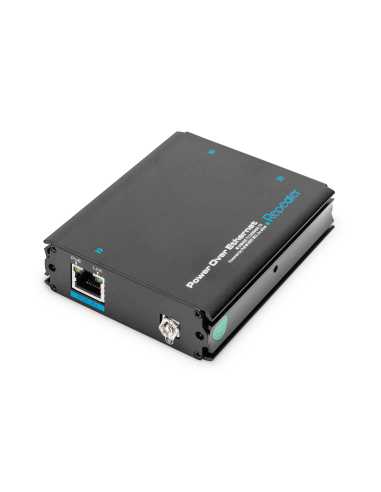 Digitus 1-Port zu 2-Port Fast Ethernet PoE+ Repeater, 802.3 af at