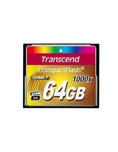 Transcend CompactFlash Card 1000x 64GB Kompaktflash MLC