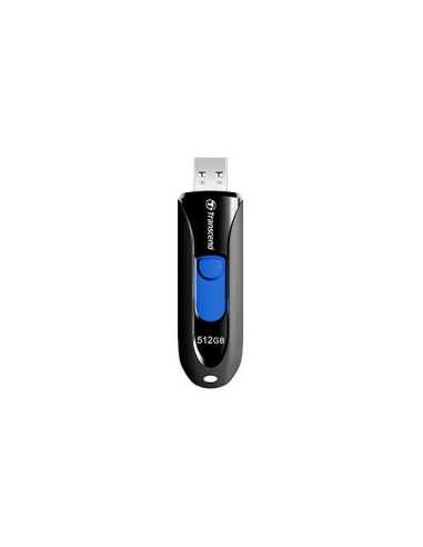Transcend JetFlash 790 unidad flash USB 512 GB USB tipo A 3.2 Gen 1 (3.1 Gen 1) Negro, Blanco