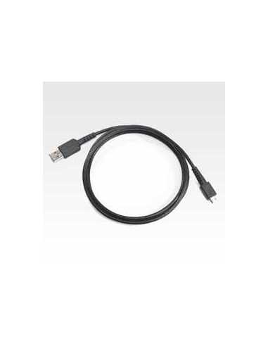Zebra Micro USB sync cable USB Kabel Schwarz