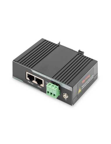 Digitus Industrieller Gigabit Ethernet PoE+ Injektor, 802.3 af at, 60 W