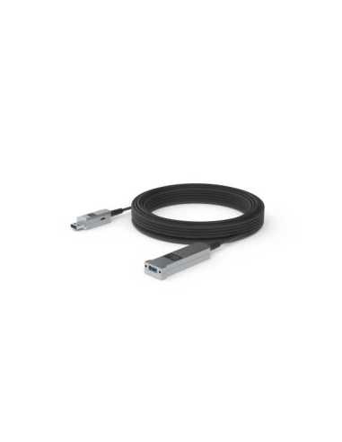 Huddly 7090043790436 USB Kabel 15 m USB 3.2 Gen 1 (3.1 Gen 1) USB A Schwarz