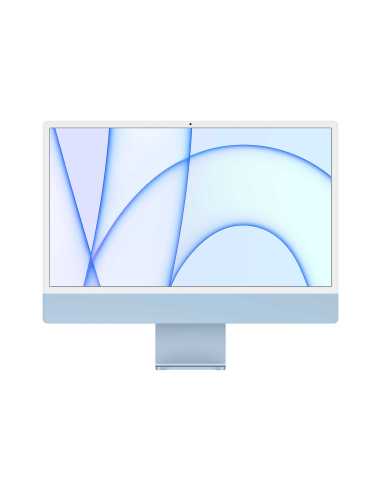 Apple iMac Apple M M1 61 cm (24") 4480 x 2520 Pixeles PC todo en uno 8 GB 256 GB SSD macOS Big Sur Wi-Fi 6 (802.11ax) Azul