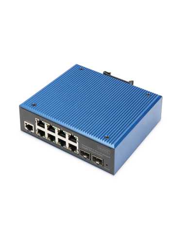 Digitus Industrial 8+2 -Port L2 managed Gigabit Ethernet Switch