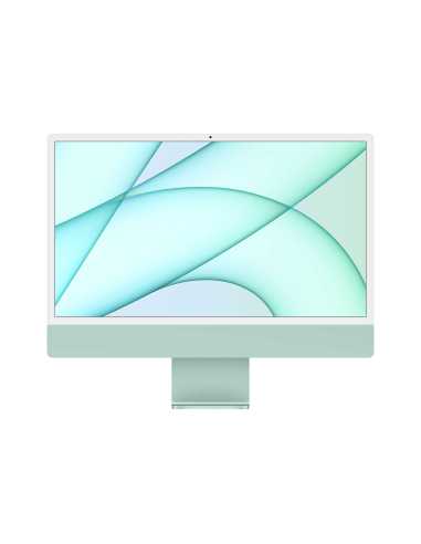 Apple iMac Apple M M1 61 cm (24") 4480 x 2520 Pixeles PC todo en uno 8 GB 256 GB SSD macOS Big Sur Wi-Fi 6 (802.11ax) Verde