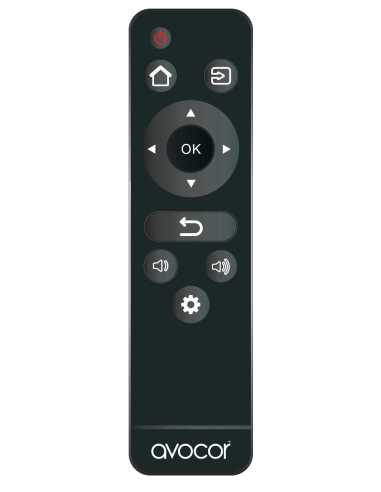 Avocor F, G & W Series Remote Control mando a distancia