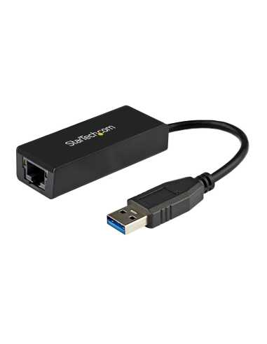 StarTech.com USB 3.0 zu Gigabit Ethernet Netzwerk Adapter, 10 100 1000 Mbps, USB zu RJ45, USB 3.0 zu LAN Adapter, USB 3.0