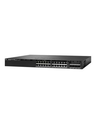 Cisco Catalyst WS-C3650-24PD-L Netzwerk-Switch Managed L3 Gigabit Ethernet (10 100 1000) Power over Ethernet (PoE) 1U Schwarz
