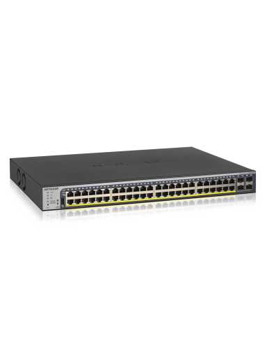 NETGEAR GS752TP-300EUS Netzwerk-Switch Managed L2 L3 L4 Gigabit Ethernet (10 100 1000) Power over Ethernet (PoE) 1U Schwarz