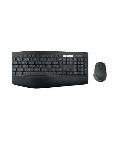 Logitech MK850 Performance Tastatur Maus enthalten RF Wireless + Bluetooth QWERTY UK Englisch Schwarz